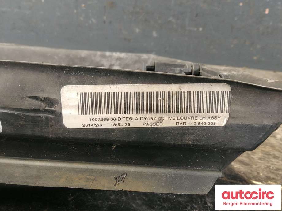 Diverse deler til Tesla Model S 2013-2016 (Fase 1) (TESLA|1007268-00-D|)