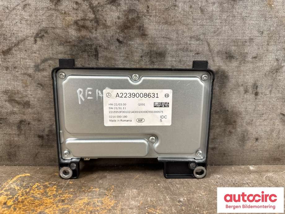 Styreenhet diverse til Mercedes EQE 2022-->> (MERCEDES|A 223 900 86 31|)