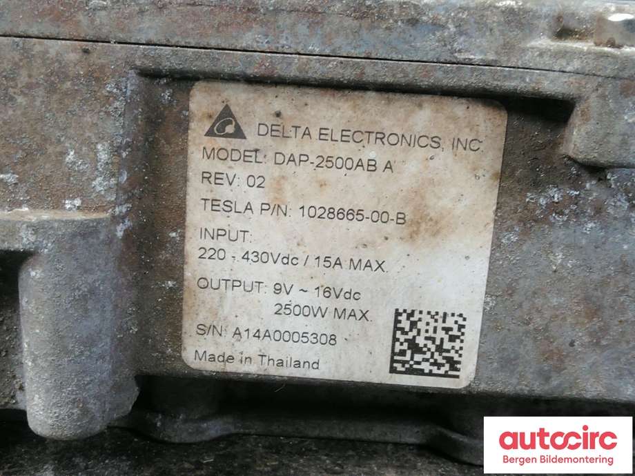 DCDC converter hybrid til Tesla Model S 2013-2016 (Fase 1)  (TESLA|1028665-00-B|)