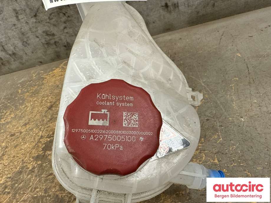 Ekspansjonstank til Mercedes EQE 2022-->>  (MERCEDES|A 297 500 08 00|)