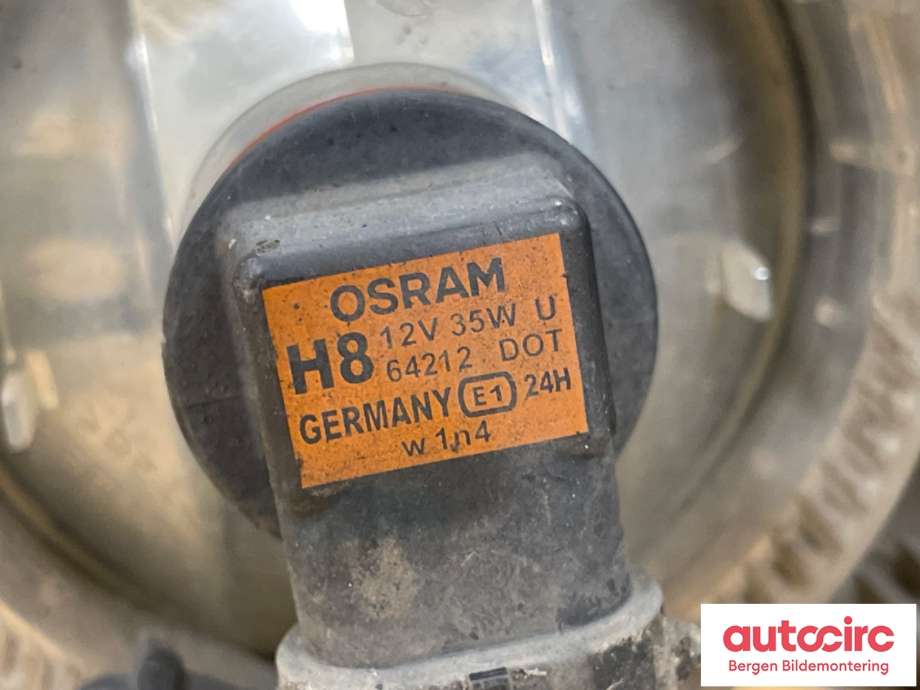 Tåkelykt høyre foran til Citroën C5 2008-2017 (Type II)  (CITROEN|6206 J4|)