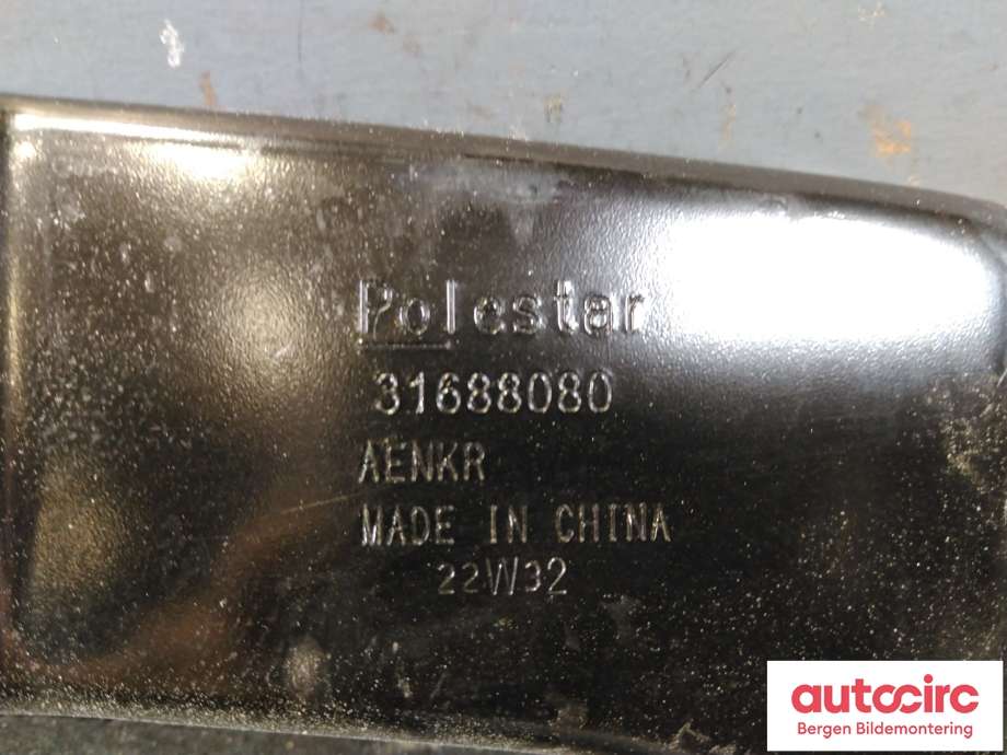 Frontplate øvre til Polestar 2 2020-->> (POLESTAR|31688080|)