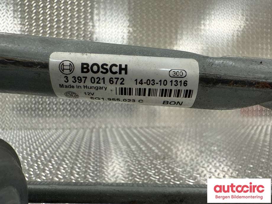 Viskeroverføring til VW Golf VII 2012-2017 (Fase 1) (VOLKSWAGEN|5G1 955 023 C|)