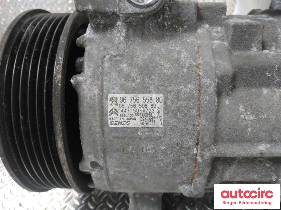 Aircondition kompressor til Peugeot 2008 2013-2019 (Type I) (PEUGEOT|98 221 849 80|)