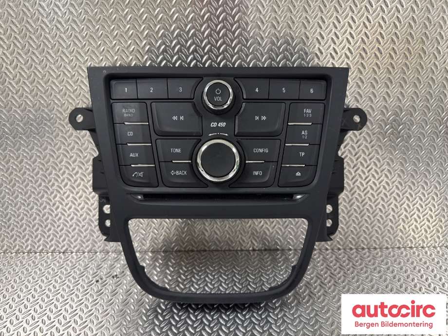 Bilstereo diverse til Opel Mokka 2012-2016 (Type I, Fase 1) (OPEL|95363963|)