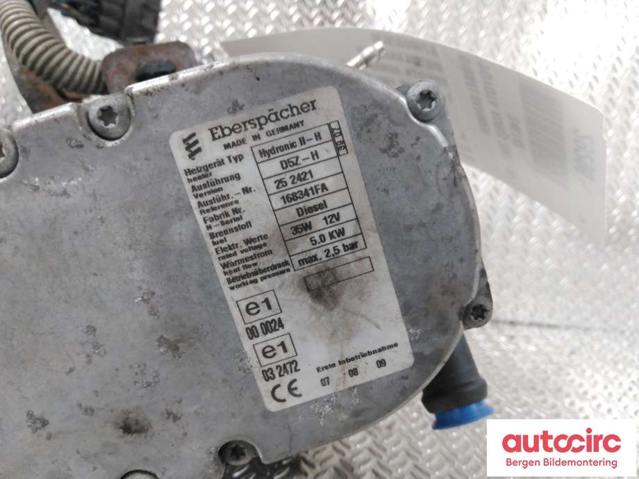 Dieselvarmer til Toyota Auris 2007-2010 (Type I, Fase 1) (TOYOTA|8710002030|)