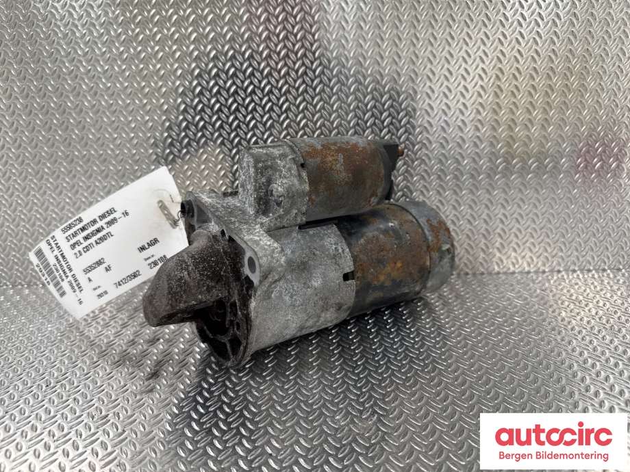 Starter diesel til Opel Insignia A 2009-2014  (OPEL|55585238|55352882|)