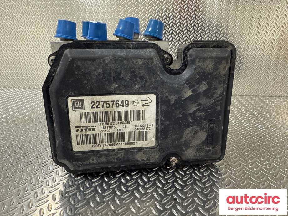 ABS sentral til Opel Insignia A 2009-2014  (OPEL|22757652|20997680|)