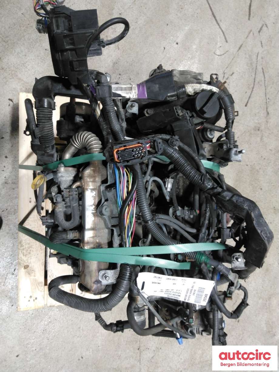 Motor diesel til Toyota Auris 2007-2010 (Type I, Fase 1)  (TOYOTA|1900033260|)
