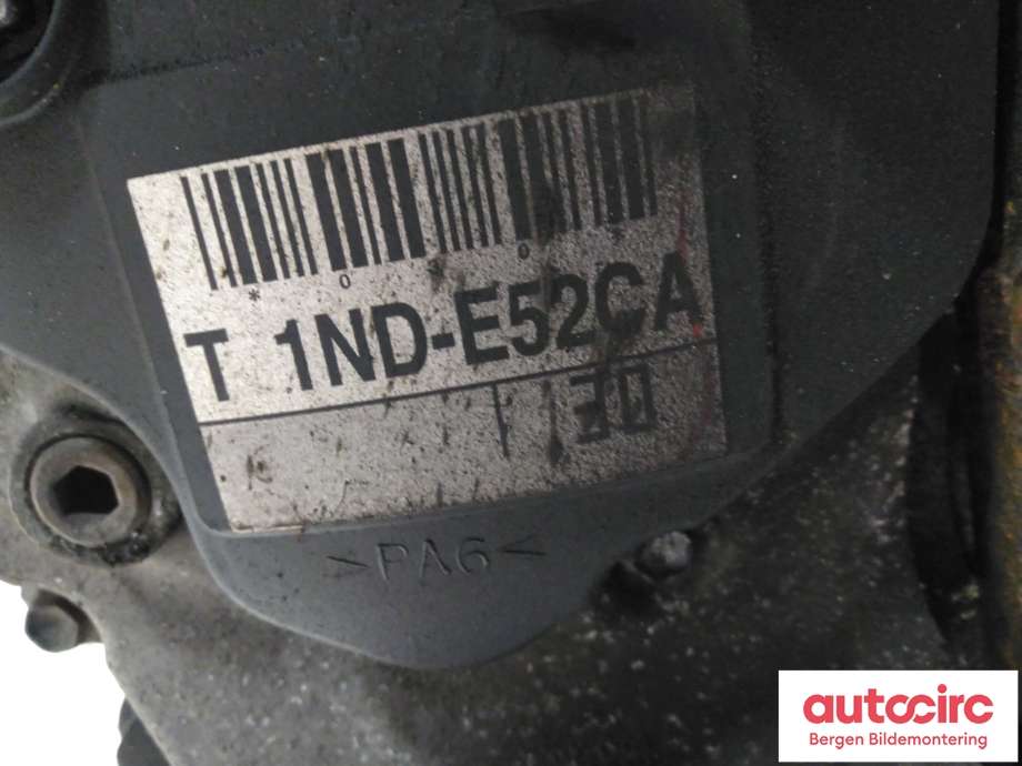 Motor diesel til Toyota Auris 2007-2010 (Type I, Fase 1)  (TOYOTA|1900033260|)