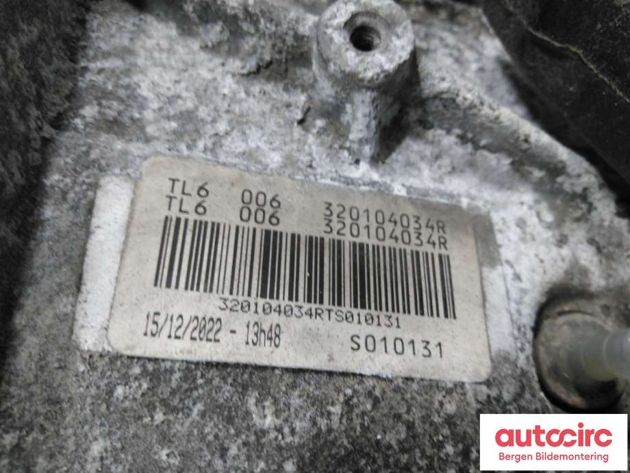 Girkasse manuell 6-trinn til Mercedes Citan 2021-->> (W420) (W420) (MERCEDES|A 700 360 05 00|)