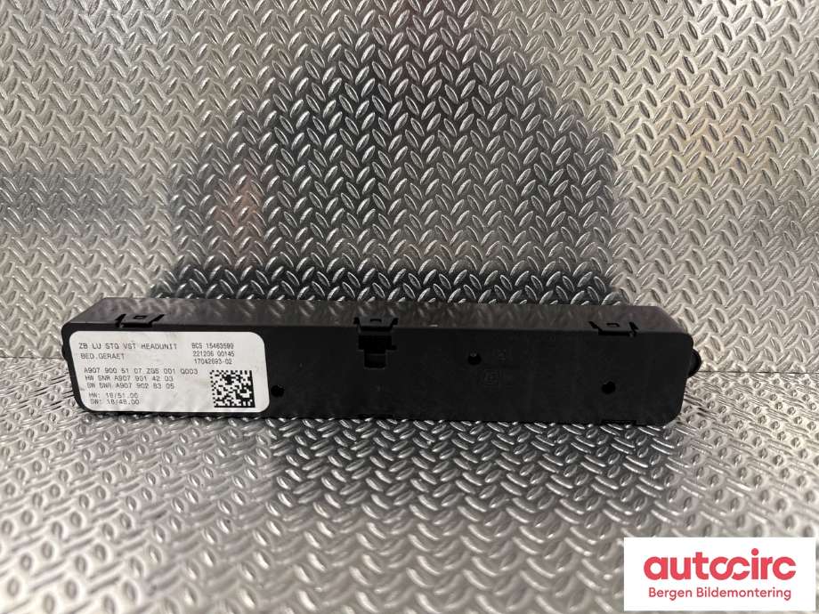 Bilstereo diverse til Mercedes Citan 2021-->> (W420) (W420) (MERCEDES|A 907 900 51 07|)
