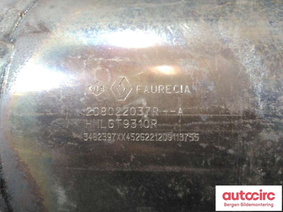 Partikkelfilter til Mercedes Citan 2021-->> (W420) (W420) (MERCEDES|A 177 490 37 03|)