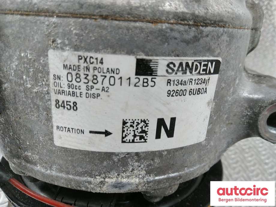 Aircondition kompressor til Mercedes Citan 2021-->> (W420) (W420) (MERCEDES|A 420 830 73 00|)