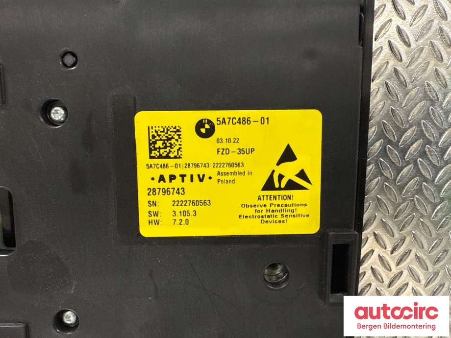 Taklyspanel til BMW i4 2021-->> (G26) (G26) (BMW|61 31 6 829 010|)