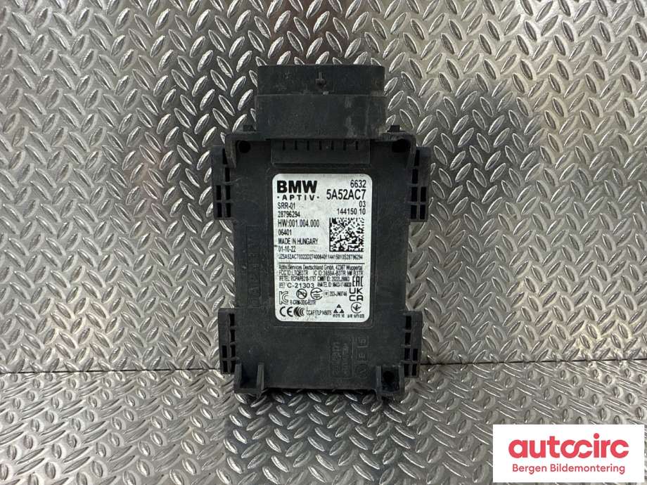 Sensor radar til BMW i4 2021-->> (G26) (G26) (BMW|66 32 5 A84 CF7|66 32 5 A7A 559|66 32 5 A52 AC7)