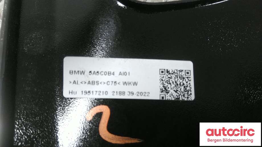 Lister til BMW i4 2021-->> (G26) (G26) (BMW|51 37 5 A5C 0B4|)
