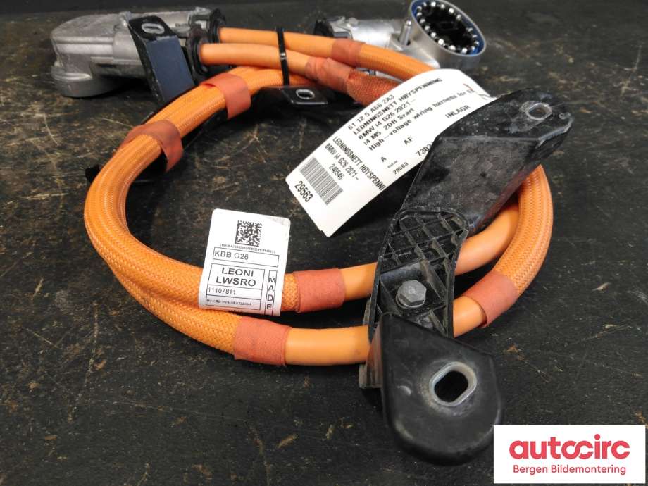 Kabel høy volt (HV) hybrid til BMW i4 2021-->> (G26) (G26) (BMW|61 12 5 A66 2A3|)