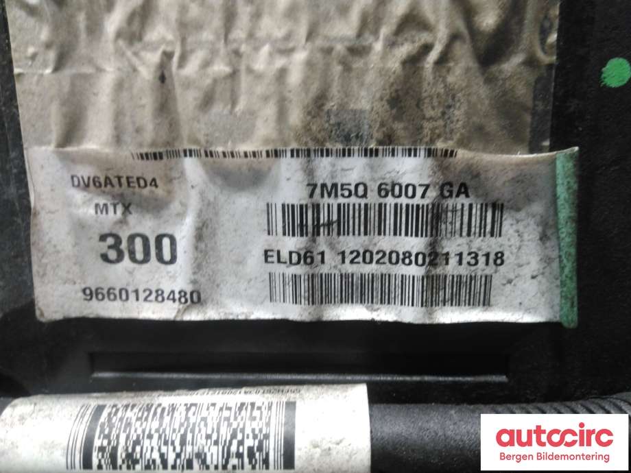 Motor diesel til Ford Focus 2008-2010 (Type II, Fase 2) (FORD|1679685|)