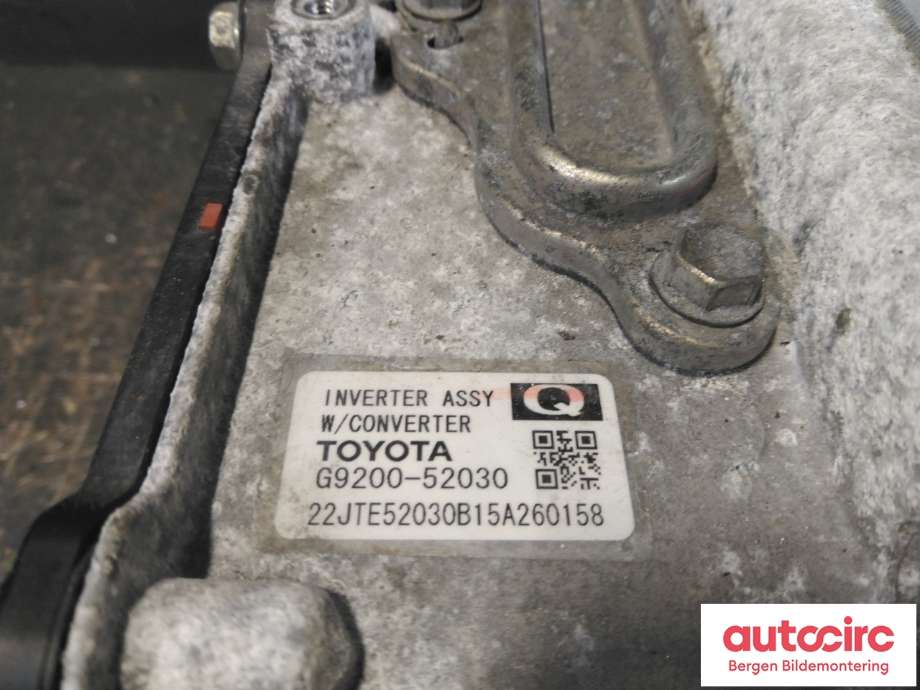 Inverter hybrid til Toyota Yaris 2014-2020 (Type III, Fase 2)  (TOYOTA|G920059086|G920059045|)