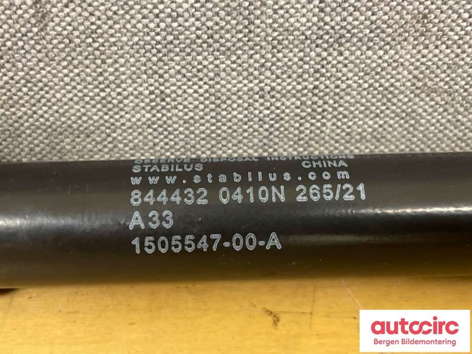 Panserdemper til Tesla Model Y 2021-2024 (Type I) (TESLA|1505547-00-A|)