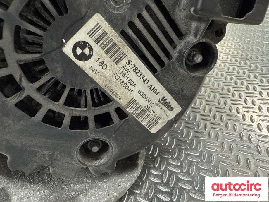 Dynamo til BMW 1-Serie 2011-2015 (Fase 1) (F20/F21) (F20/F21) (BMW|12 31 8 578 608|12 31 7 823 343|12 31 8 578 609)