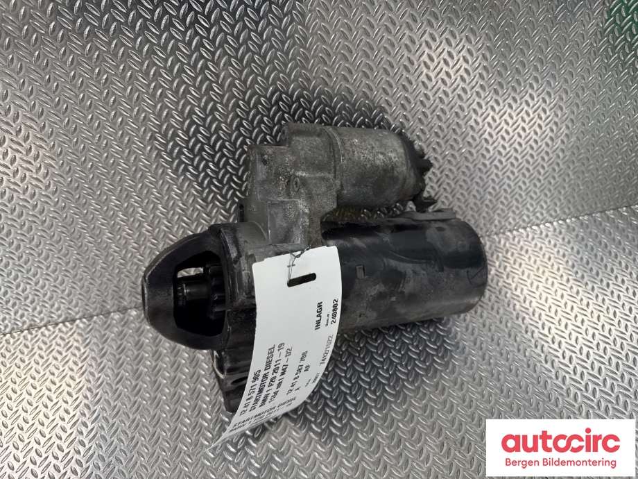 Starter diesel til BMW 1-Serie 2011-2015 (Fase 1) (F20/F21) (F20/F21) (BMW|12 41 8 571 905|12 41 8 587 708|12 41 8 581 100)