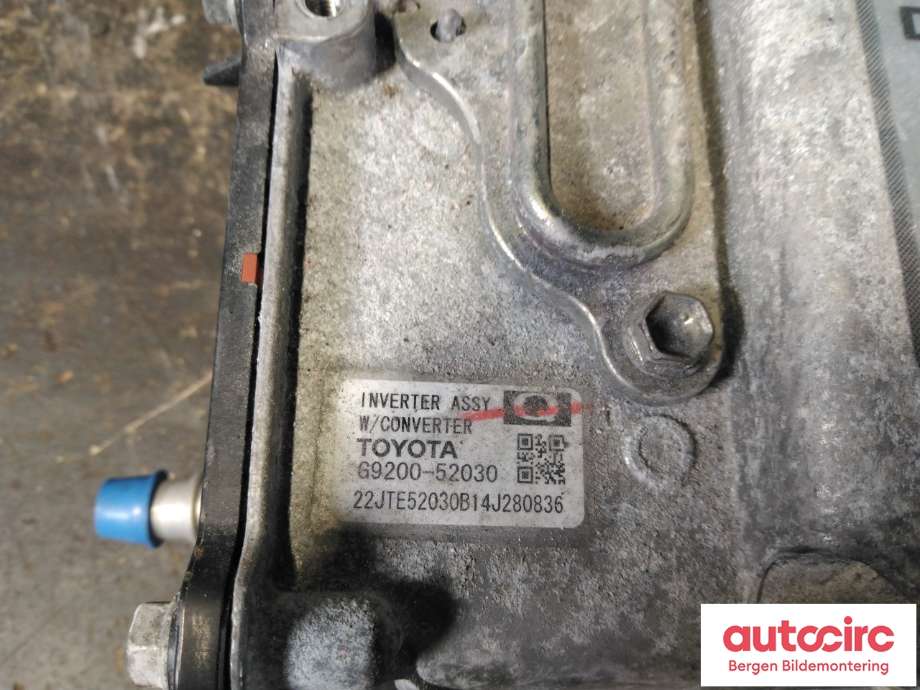 Inverter hybrid til Toyota Yaris 2014-2020 (Type III, Fase 2) (TOYOTA|G920059086|G920059045|)