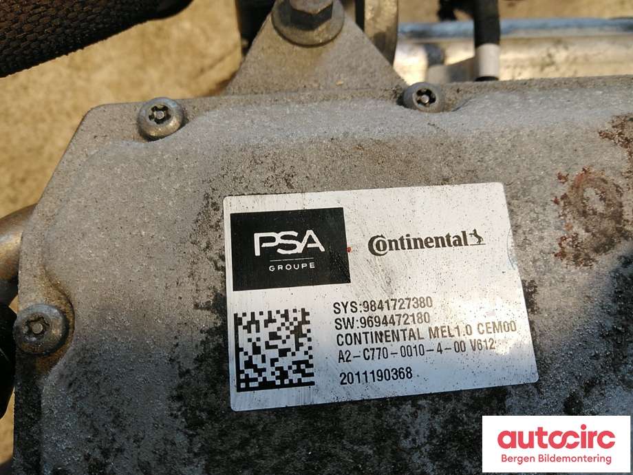 Motor elbil foran til Peugeot 208 2019-->> (Type II)  (PEUGEOT|16 732 148 80|)