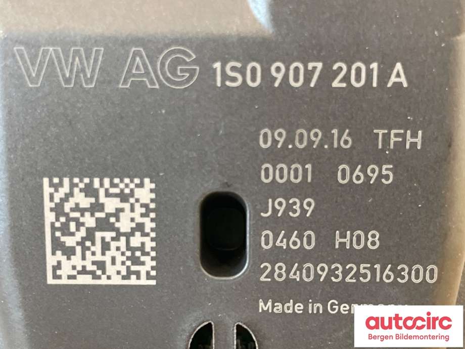 Sensor radar til VW E-Up 2013-2019  (VOLKSWAGEN|1SO 907 201 A||1SO907201A)