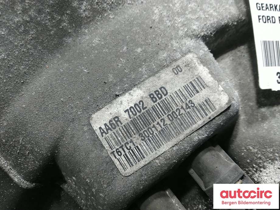 Girkasse manuell til Ford Fiesta 2008-2012 (Type VI, Fase 1) (FORD|2014776|PAA6R-7002-CBE|2N1R-7F094-EC)