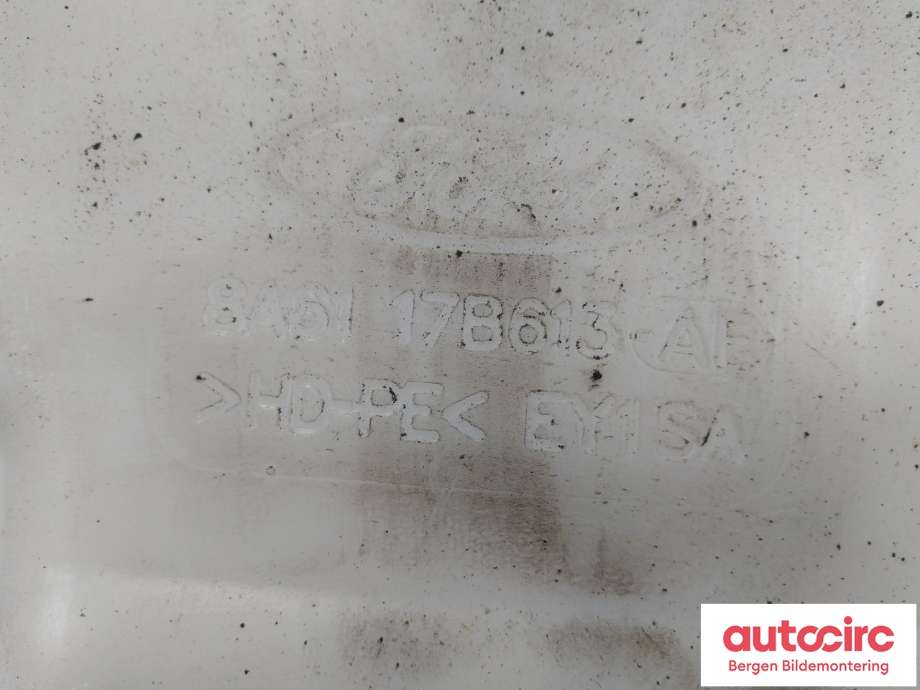 Spylertank til Ford Fiesta 2013-2017 (Type VI, Fase 2)  (FORD|1764300|8A61-17618-AF|)
