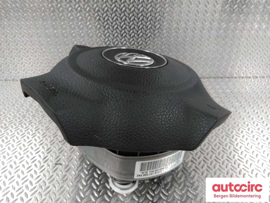 Airbag rattpute til VW Caddy 2010-2015 (Type III, Fase 2)  (VOLKSWAGEN|2K5 880 201 B|)