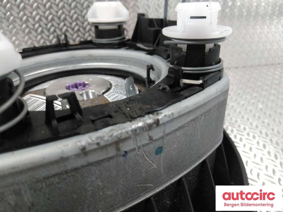 Airbag rattpute til VW Caddy 2010-2015 (Type III, Fase 2)  (VOLKSWAGEN|2K5 880 201 B|)