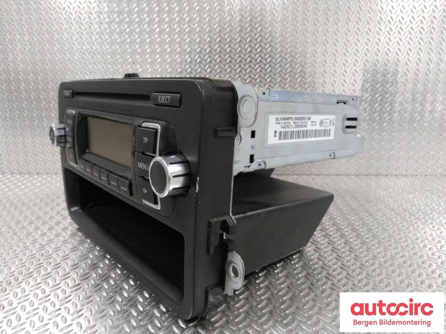 Bilstereo til VW Caddy 2010-2015 (Type III, Fase 2)  (VOLKSWAGEN|5K0 057 156  X|)