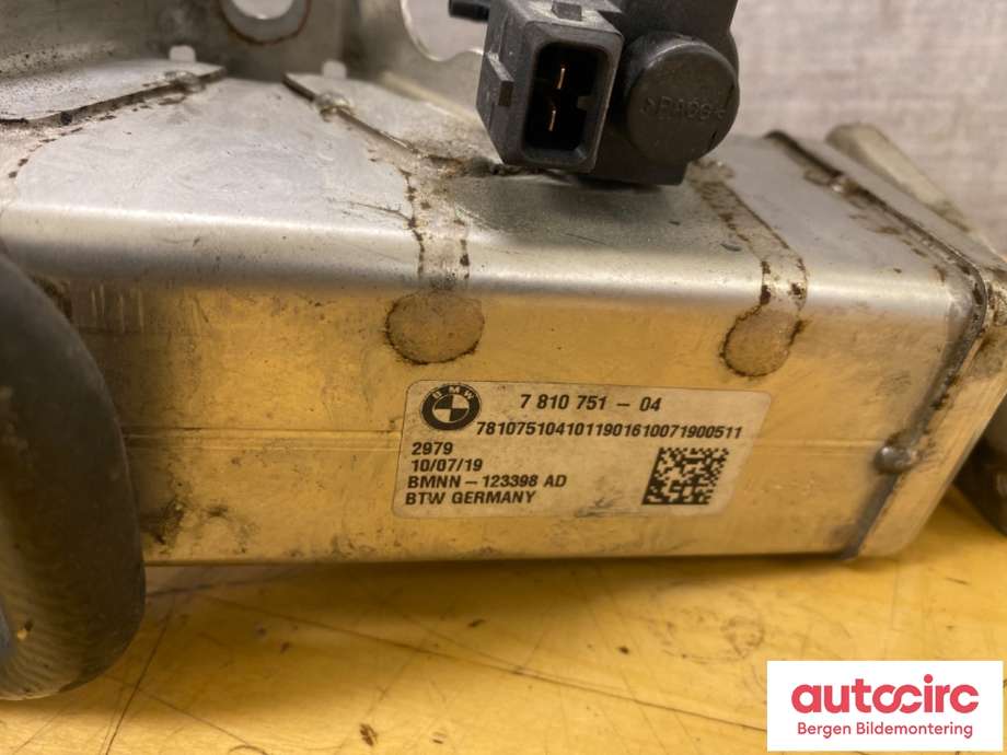EGR-kjøler til BMW 3-Serie 2005-2011 (E90/E91/E92/E93) (E90/E91/E92/E93) (BMW|11 71 7 810 751||7810751-04)