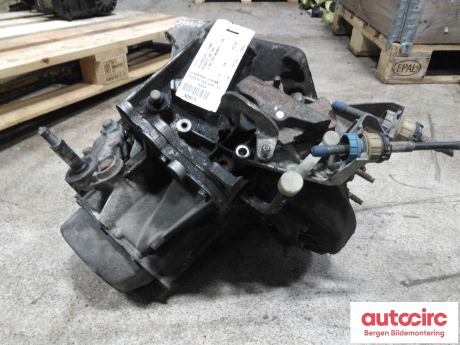 Girkasse manuell til Peugeot 308 2011-2013 (Type I, Fase 2)  (PEUGEOT|2222 LL|)