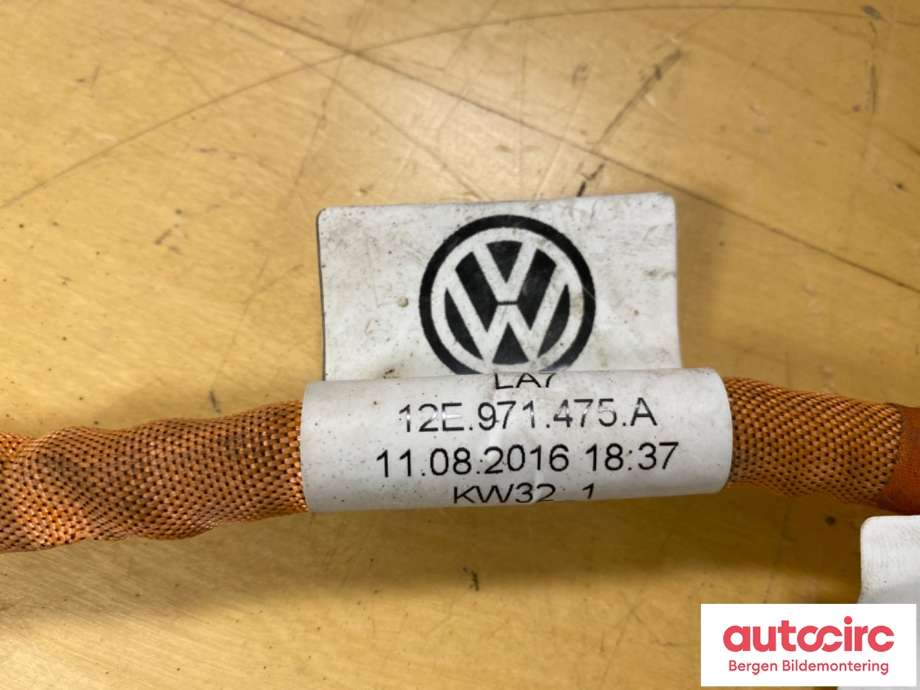 Kabel høy volt (HV) hybrid til VW e-Golf 2017-2020 (Fase 2)  (VOLKSWAGEN|12E 971 475 A|)