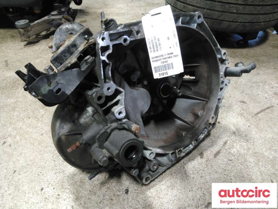 Girkasse manuell til Peugeot Partner 2008-2015 (Type II, Fase 1)  (PEUGEOT|16 089 352 80|)