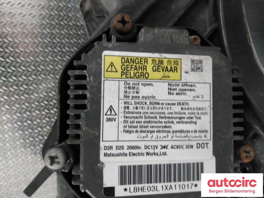 Frontlykt venstre xenon til Honda CR-V 2007-2012 (Type III) (HONDA|)