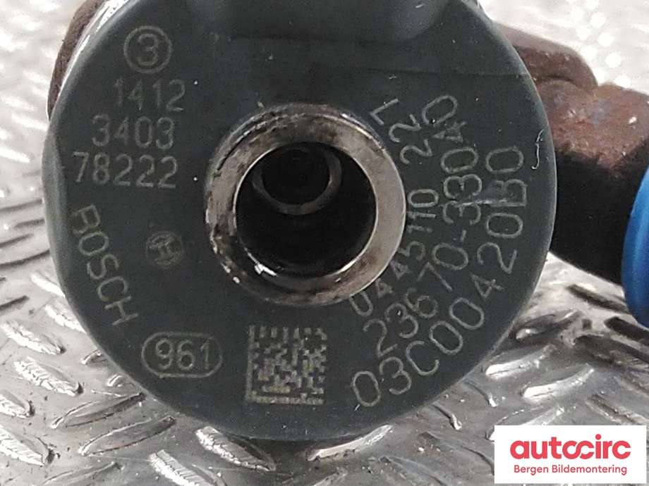 Dyse innsprøyting diesel til Toyota Auris 2007-2010 (Type I, Fase 1)  (TOYOTA|2367039105|)