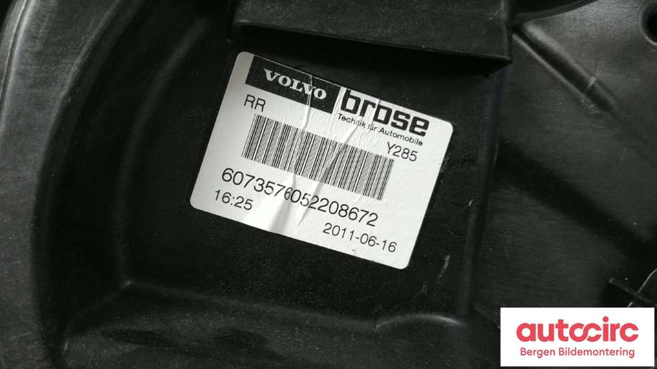Ruteheis til Volvo V70 2007-2013 (Type III, Fase 1)  (VOLVO|30784512||30661068)