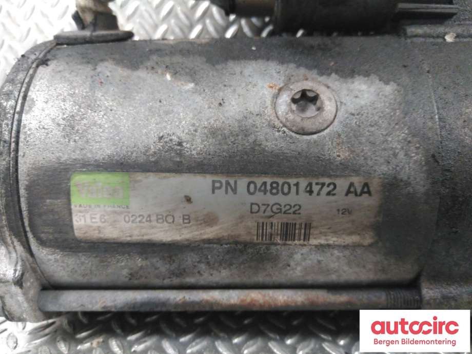 Starter diesel til Jeep Commander 2006-2009  (JEEP|KRX801472AA|)