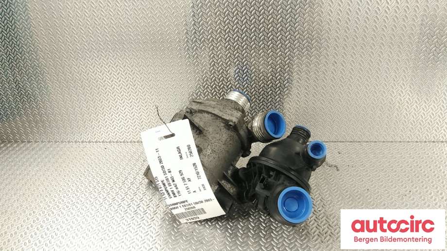 Vannpumpe til BMW 1-Serie 2004-2011 (E81/E82/E87/E88) (E81/E82/E87/E88) (BMW|11 53 8 671 515|11 51 7 586 929|)