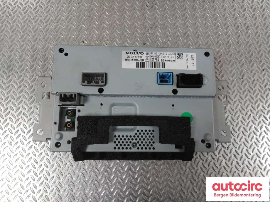 Instrument kjørecomputer til Volvo V60 2010-2013 (Type I, Fase 1) (VOLVO|31344285|)
