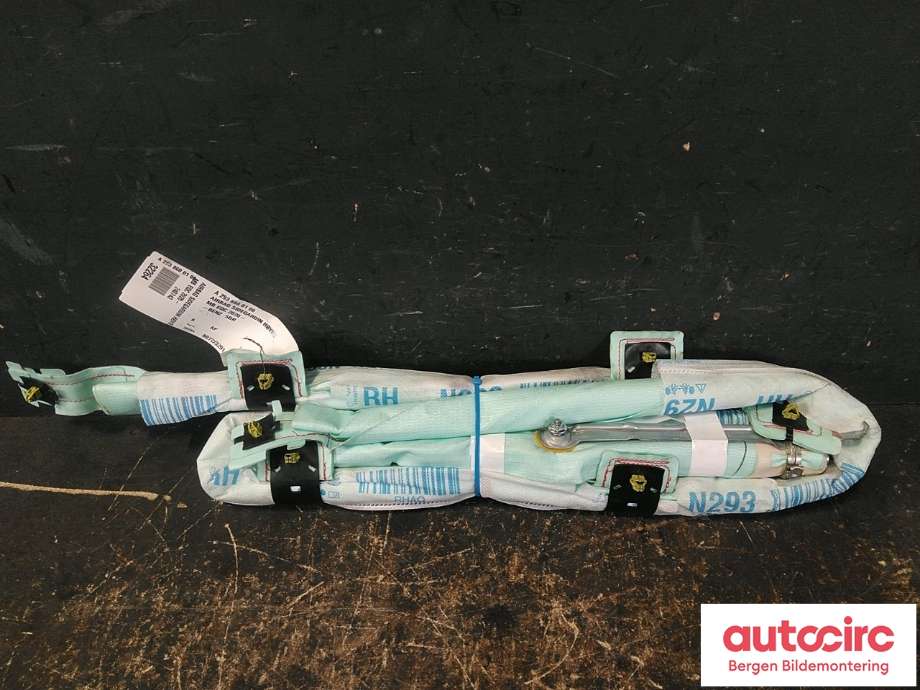 Airbag gardin høyre til Mercedes EQC 2019-->> (MERCEDES|A 293 860 01 00|)