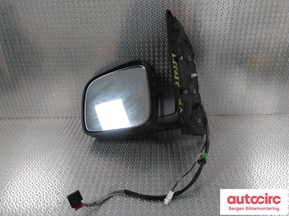 Speil venstre til VW Caddy 2004-2010 (Type III, Fase 1)  (VOLKSWAGEN|2K1 857 507 K|)