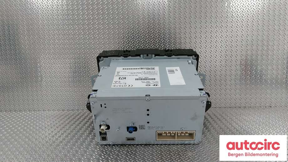 Instrument kjørecomputer til Hyundai Ioniq Electric 2016-2019 (Fase 1) (HYUNDAI|96550G 7650PGB|)