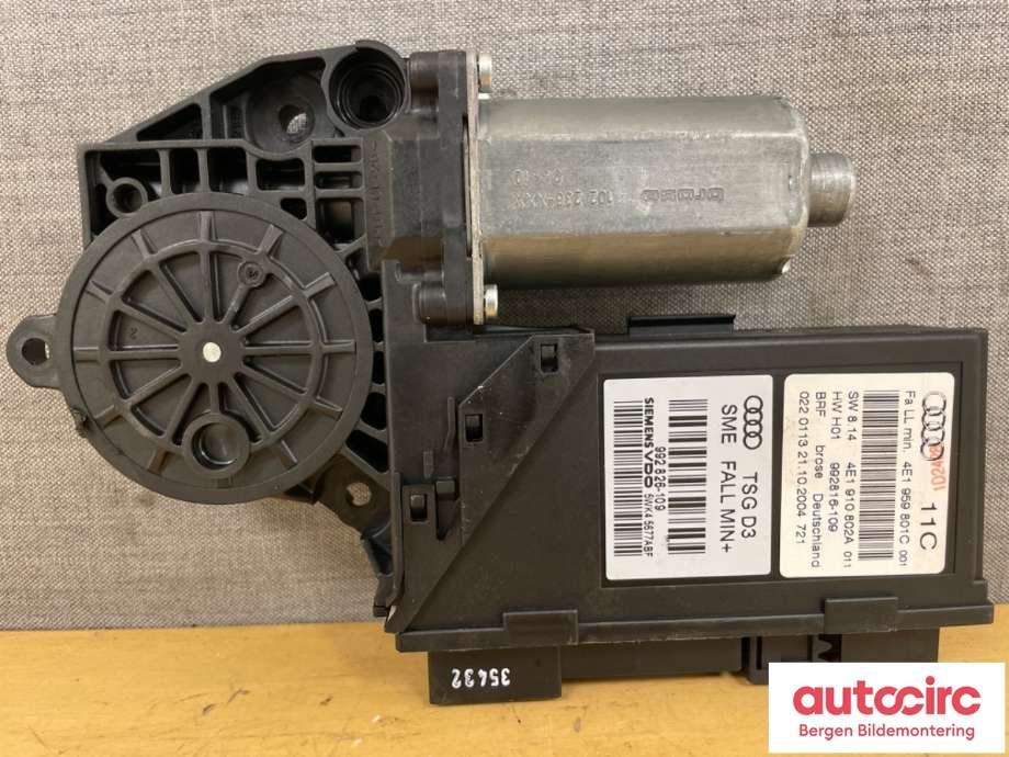 Ruteheis venstre til Audi A8 2003-2010 (Type II) (AUDI|4E1 959 801 F||4E1 959 801 C)