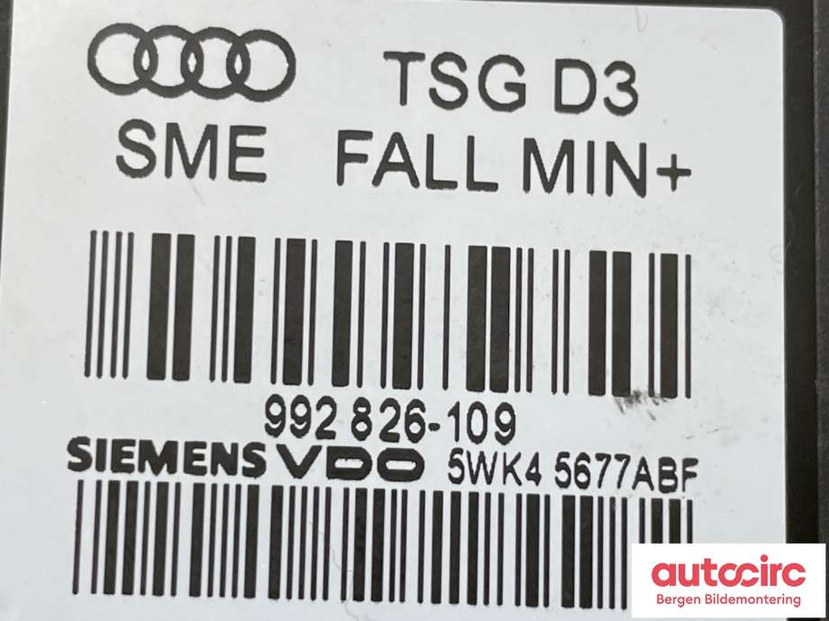 Ruteheis venstre til Audi A8 2003-2010 (Type II) (AUDI|4E1 959 801 F||4E1 959 801 C)